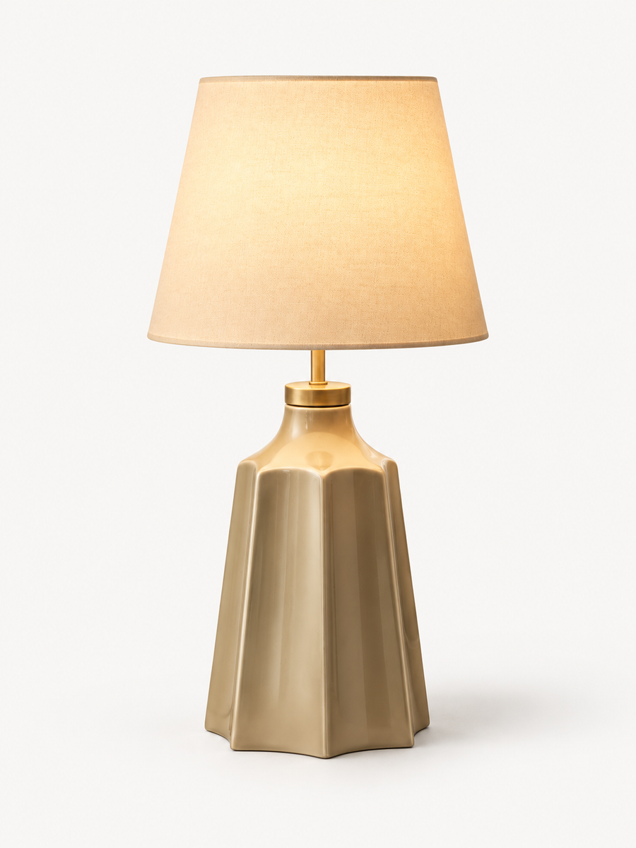 Marmaros Decorative Lampshade Modern Design Table Lamp | Living Room and Bedroom Lighting